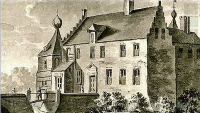 Kasteel Asten in 1728
